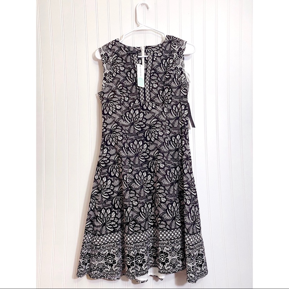 Adorne Cornelia Sleeveless Cotton Dress NWT